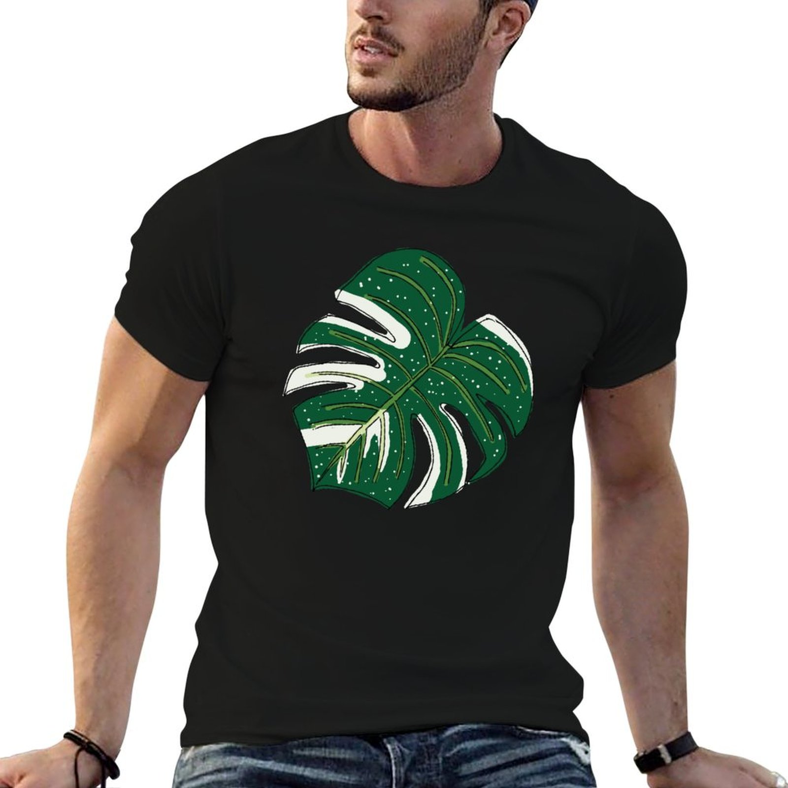 Monstera Thai Constellation - Monstera Thai Constellation T-Shirt man graphic