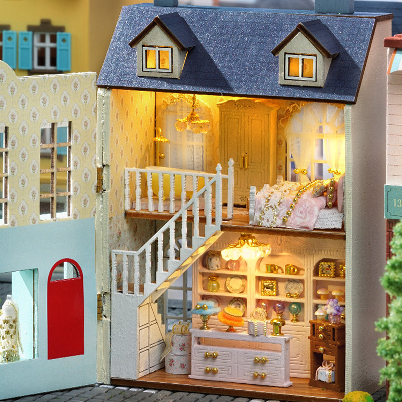 Diy Mini Wooden Dollhouse With - Philodendron Pink Princess recensie en prijs