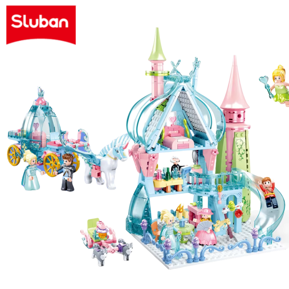 Sluban Pink Dream Friends Roma - Philodendron Pink Princess recensie en prijs
